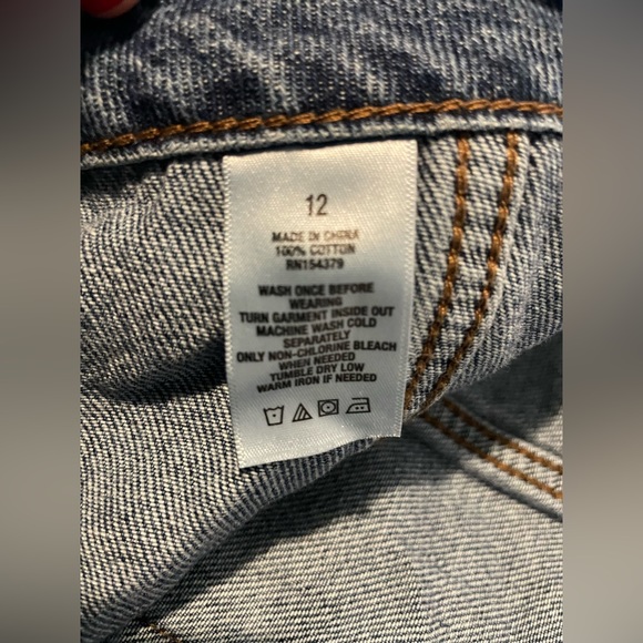 Aeropostale Button Up Denim Skirt - Picture 4 of 8